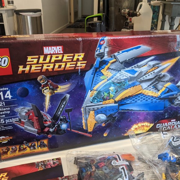 The Milano Spaceship Rescue 76021 - Used LEGO® Marvel   Super Heroes Milano Spaceship Rescue - 76021